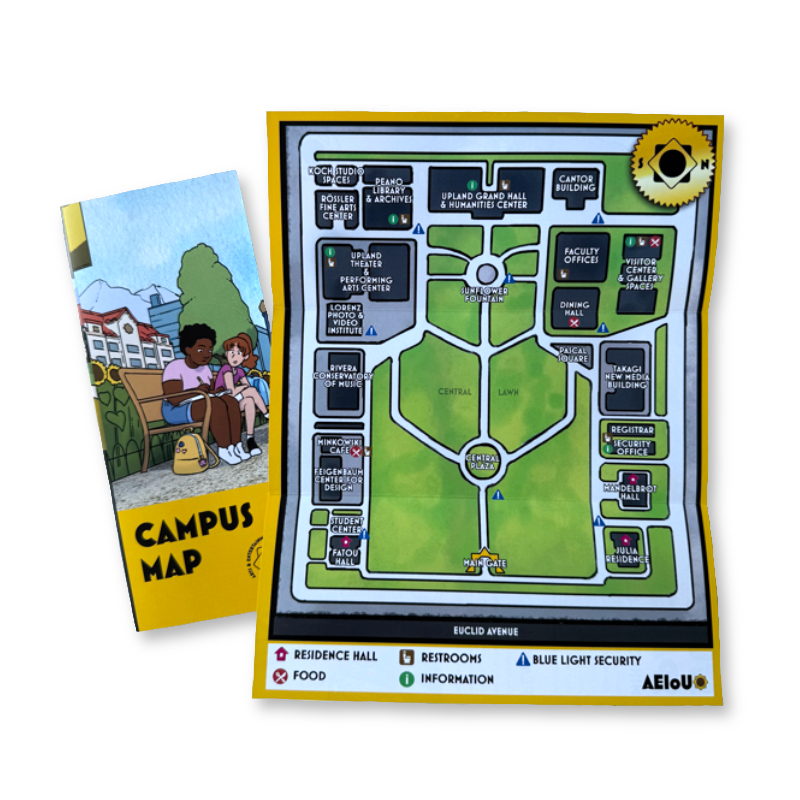 Campus Map Poster / Brochure