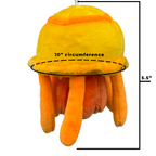 Jellyfish plush keychains